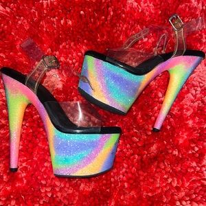 Pleaser heels / Size 6 / worn once don’t fit